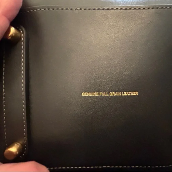 Coach Rouge Soft Cube 20– Black Full Grain Leather – Gold Hardware – G2580-CCC91 - Picture 8 of 14